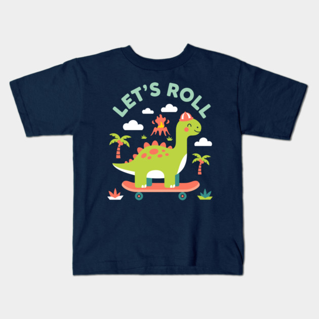 Let's Roll Kids T-Shirt by enrynz