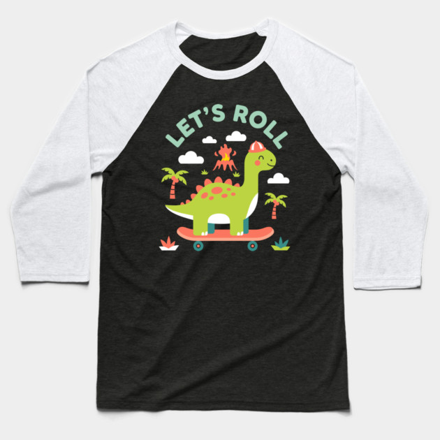 Let's Roll Baseball T-Shirt by enrynz