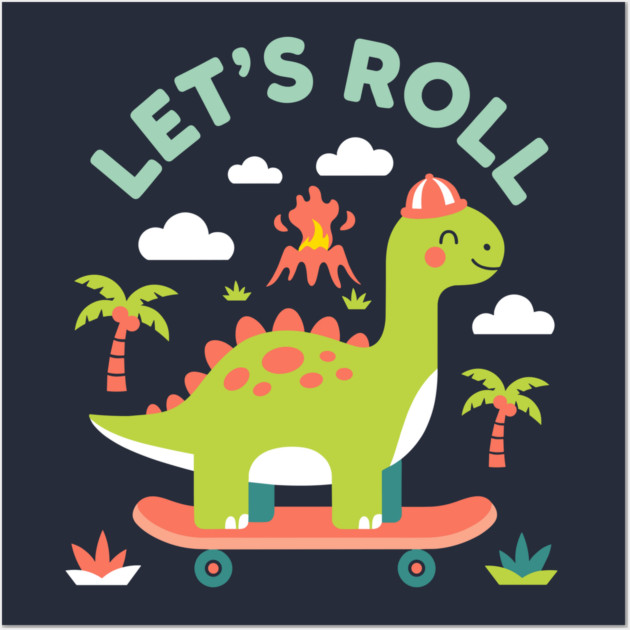 Let's Roll Wall Art by enrynz