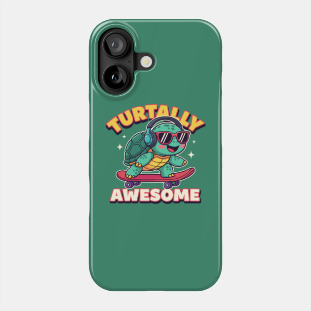 Turtally Awesome Phone Case by enrynz
