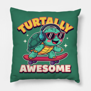 Turtally Awesome Pillow