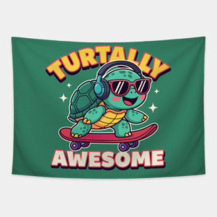 Turtally Awesome Tapestry