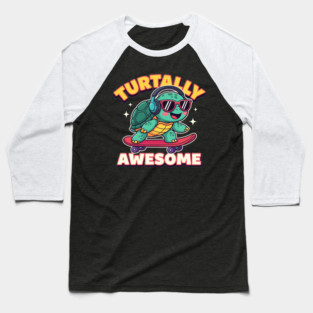 Turtally Awesome Baseball T-Shirt