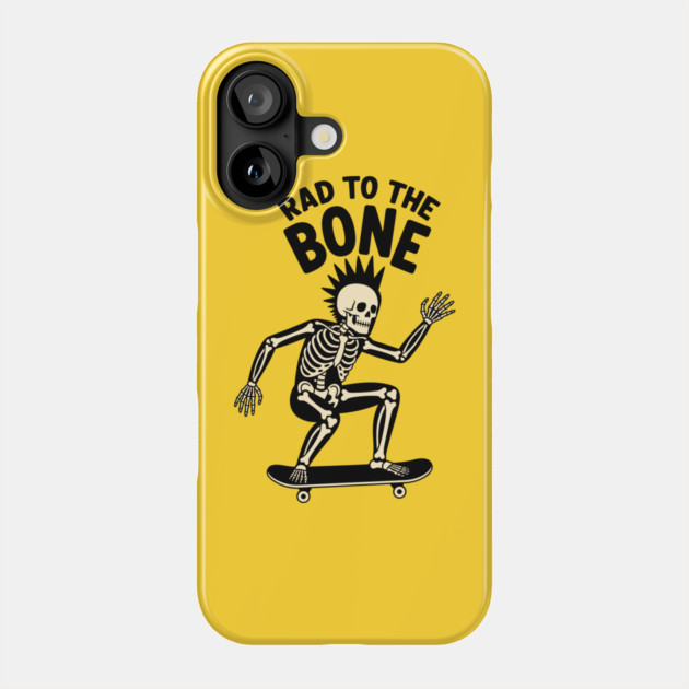 Rad to the Bone Phone Case by enrynz