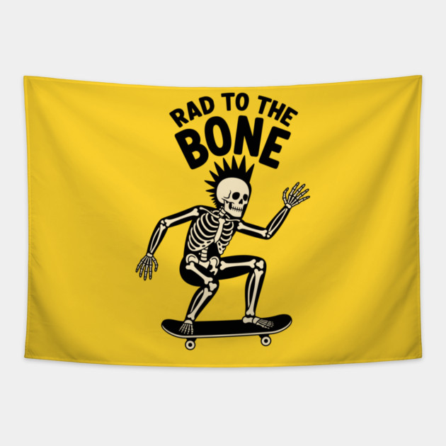 Rad to the Bone Tapestry by enrynz