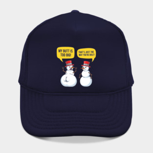 Hilarious Big Butt Snowman Hat