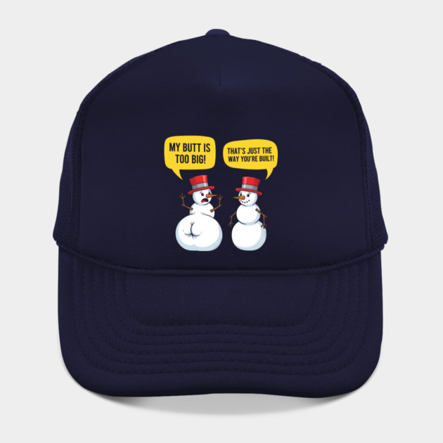 Hilarious Big Butt Snowman by enrynz