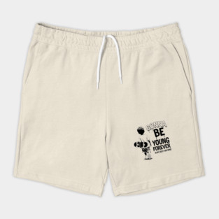 Gonna Be Young Forever Skate Kid Shorts