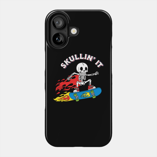 Skullin' It Phone Case by enrynz