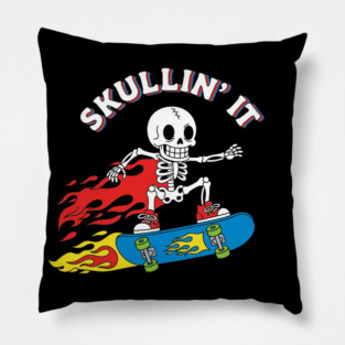 Skullin' It Pillow