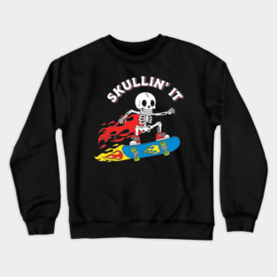 Skullin' It Crewneck Sweatshirt