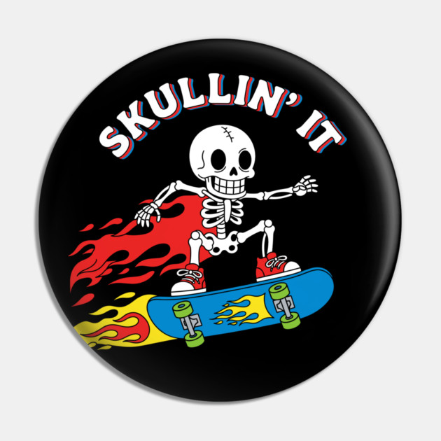 Skullin' It Pin by enrynz