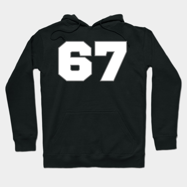 67 Hoodie by Creatifly Graphic Tees