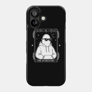 Chill Introvert Ghost Tarot Phone Case