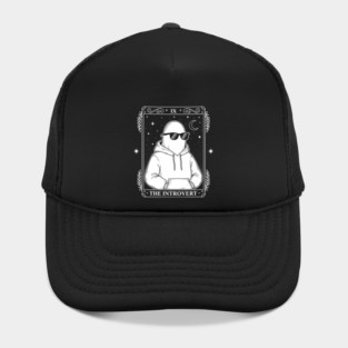 Chill Introvert Ghost Tarot Hat