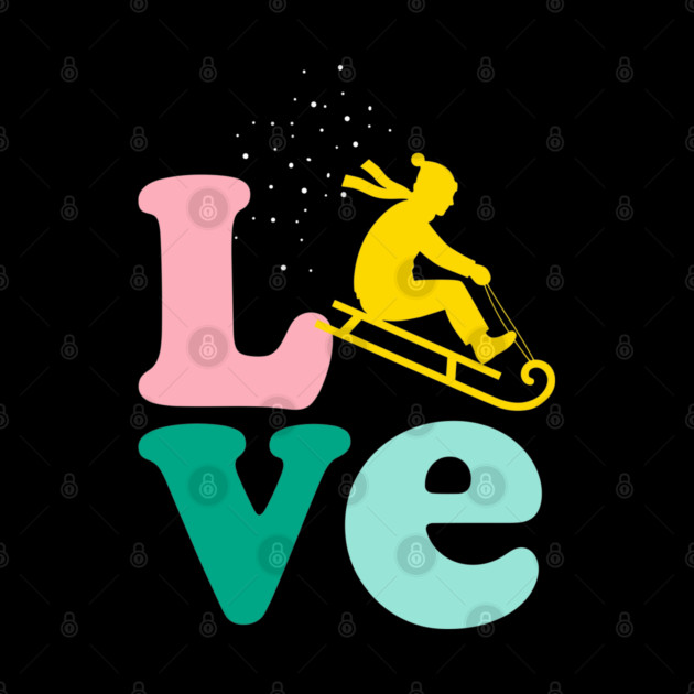 Sledding LOVE by enrynz