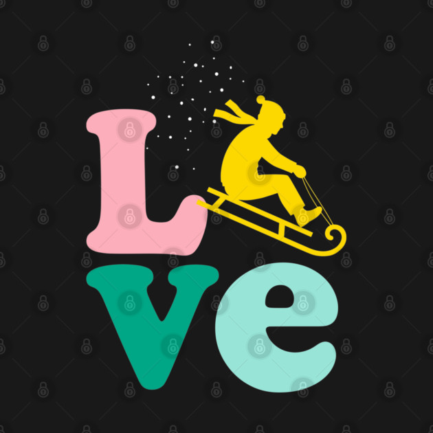 Sledding LOVE by enrynz