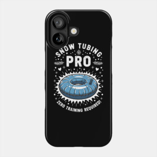 Snow Tubing Pro Phone Case