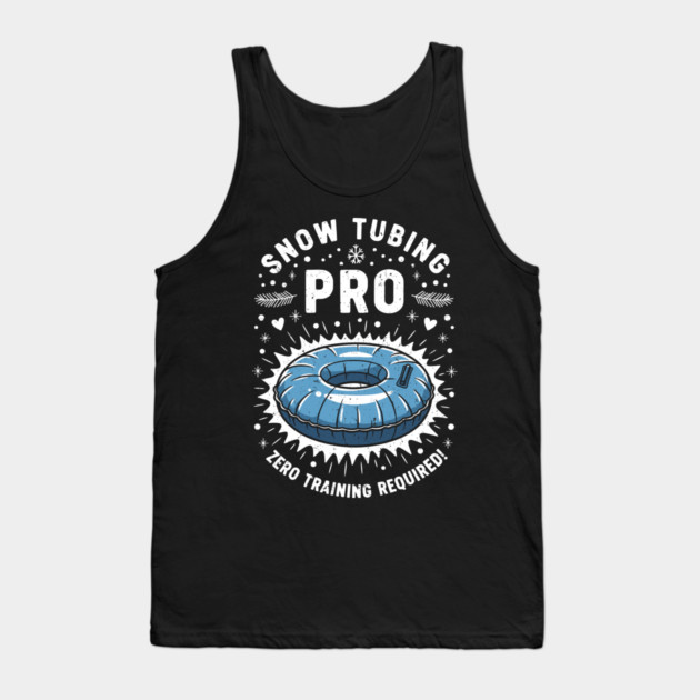 Snow Tubing Pro Tank Top by enrynz