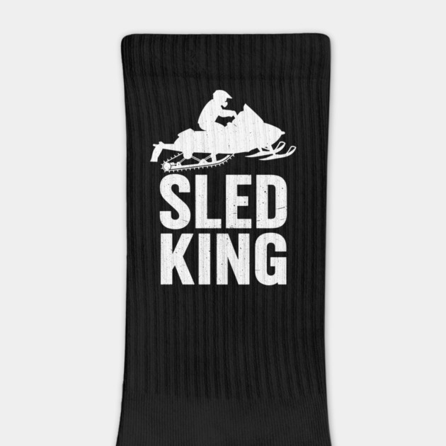 Sled King Snowmobile Rider by enrynz