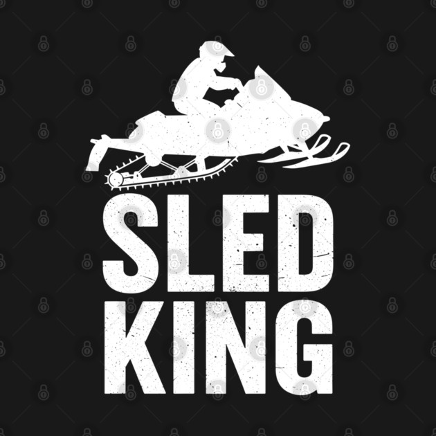 Sled King Snowmobile Rider by enrynz