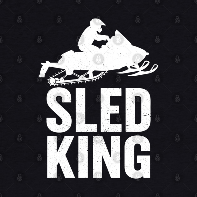 Sled King Snowmobile Rider by enrynz