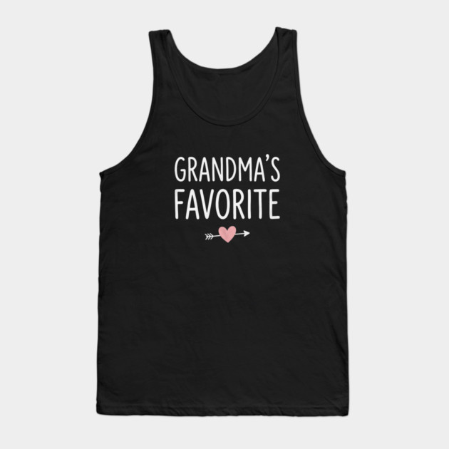 Grandma's Favorite Gift Idea For Grandparents Tank Top by ArtistTee ⭐⭐⭐⭐⭐