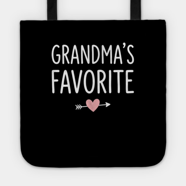 Grandma's Favorite Gift Idea For Grandparents Tote by ArtistTee ⭐⭐⭐⭐⭐