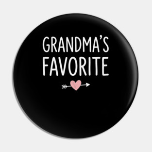 Grandma's Favorite Gift Idea For Grandparents Pin