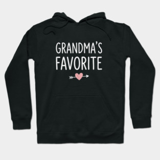 Grandma's Favorite Gift Idea For Grandparents Hoodie