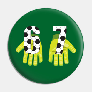 Football Goalkeeper 67 Pin