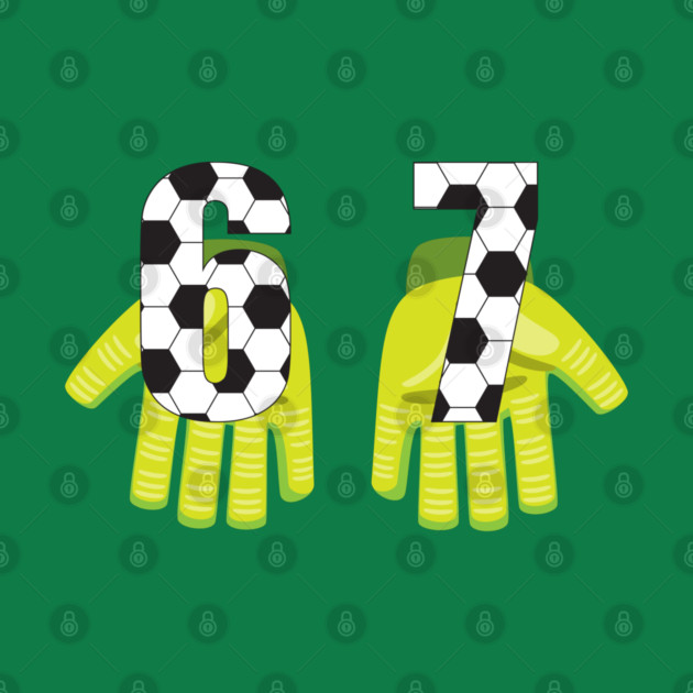 Football Goalkeeper 67 by Creatifly Graphic Tees