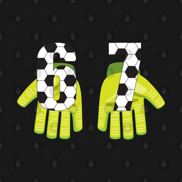 Football Goalkeeper 67 by Creatifly Graphic Tees