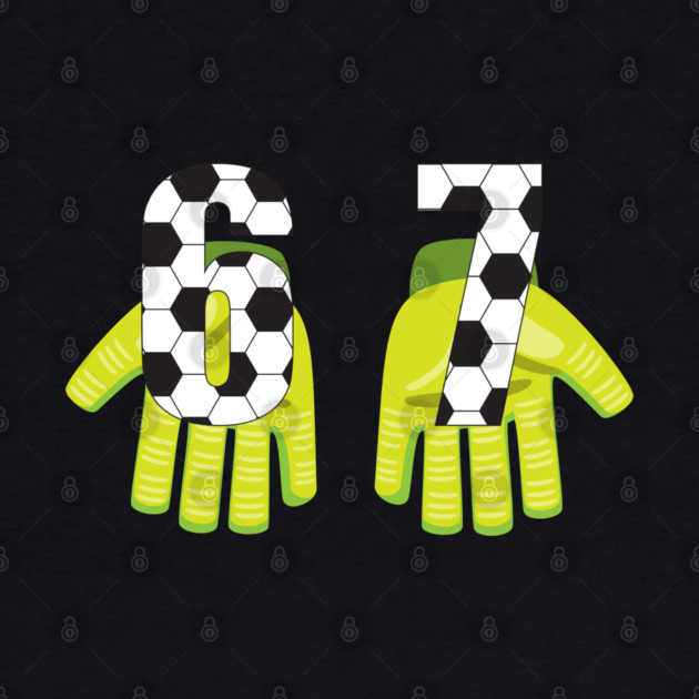 Football Goalkeeper 67 by Creatifly Graphic Tees