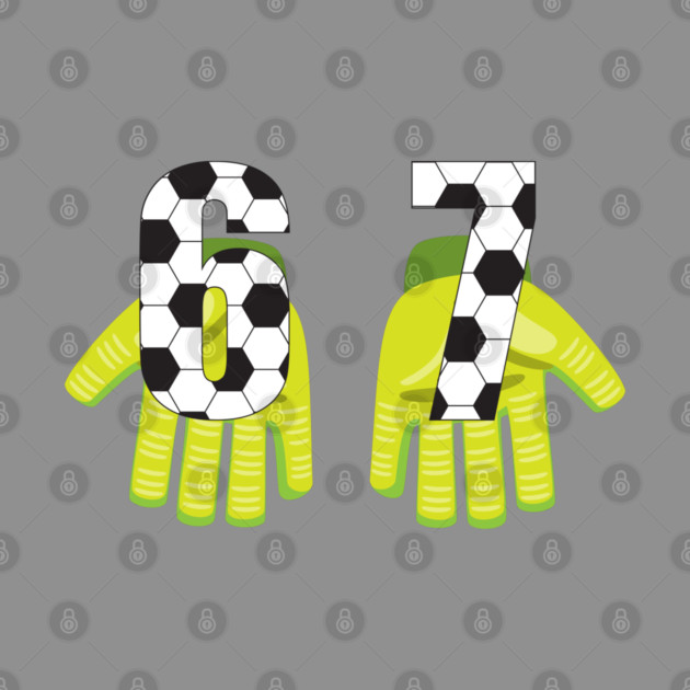 Football Goalkeeper 67 by Creatifly Graphic Tees