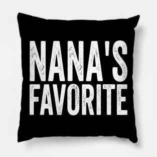 Nana's Favorite Family Gift Pillow