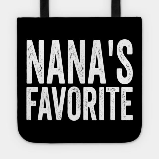 Nana's Favorite Family Gift Tote by ArtistTee ⭐⭐⭐⭐⭐