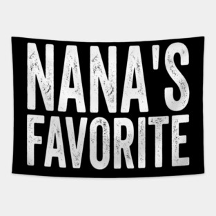 Nana's Favorite Family Gift Tapestry