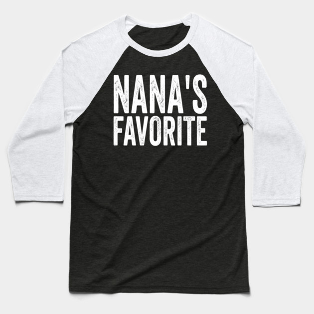 Nana's Favorite Family Gift Baseball T-Shirt by ArtistTee ⭐⭐⭐⭐⭐