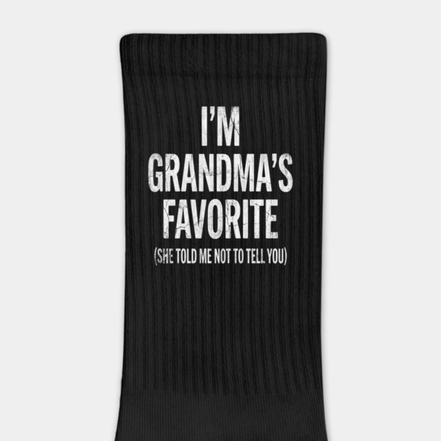 I'm Grandma's Favorite | Grandkids Gift by ArtistTee ⭐⭐⭐⭐⭐