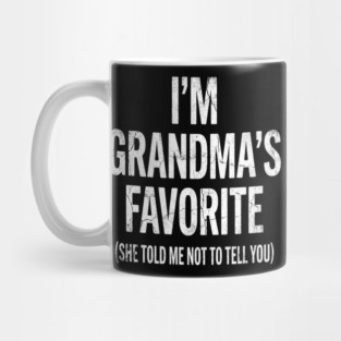 I'm Grandma's Favorite | Grandkids Gift Mug