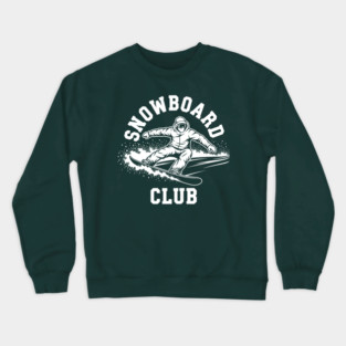Snowboard Club Crewneck Sweatshirt