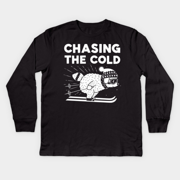 Chasing the Cold Kids Long Sleeve T-Shirt by enrynz