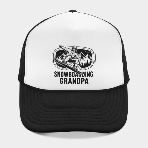 Snowboarding Grandpa by enrynz