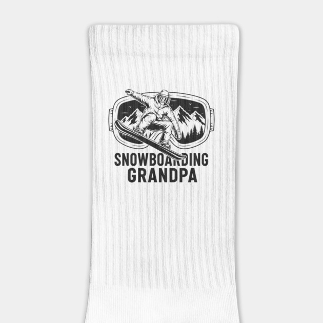 Snowboarding Grandpa by enrynz