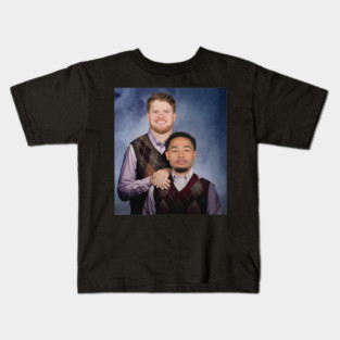 Sam Darnold Jaxon Smith-Njigba Football , Seattle Step Bros Kids T-Shirt