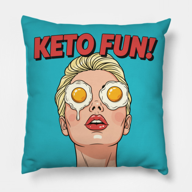 Egg Sunglasses Babe Pillow by enrynz