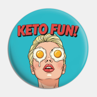 Egg Sunglasses Babe Pin