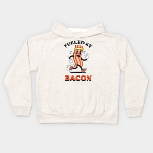 Fueled By Bacon Kids Hoodie