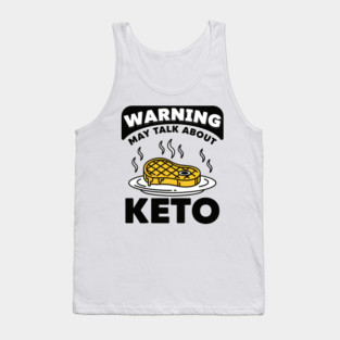 Hilarious Keto Warning Tank Top